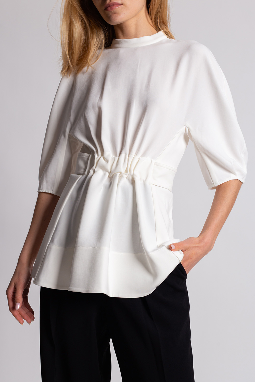 Proenza Schouler Belted-waist top