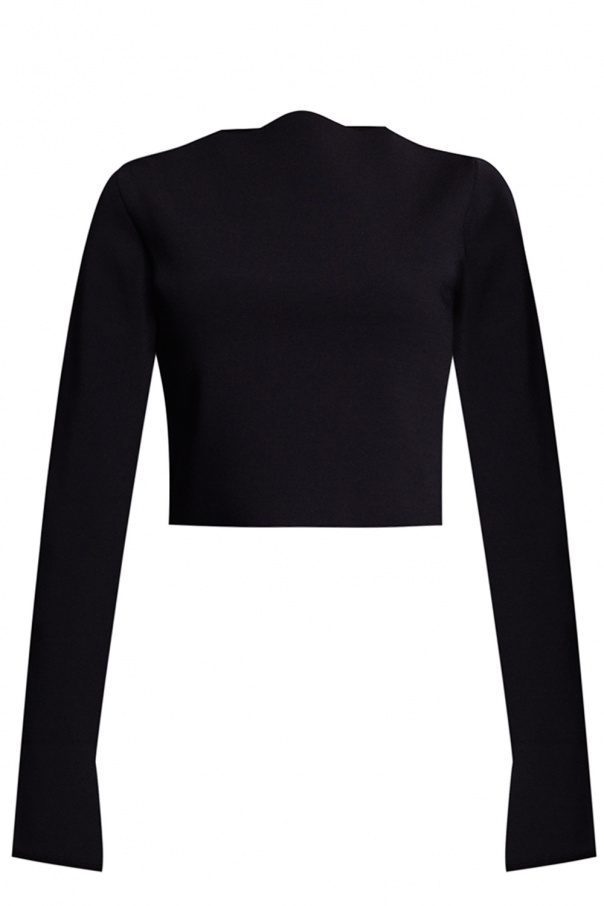Proenza Schouler Sweater-sleeved top