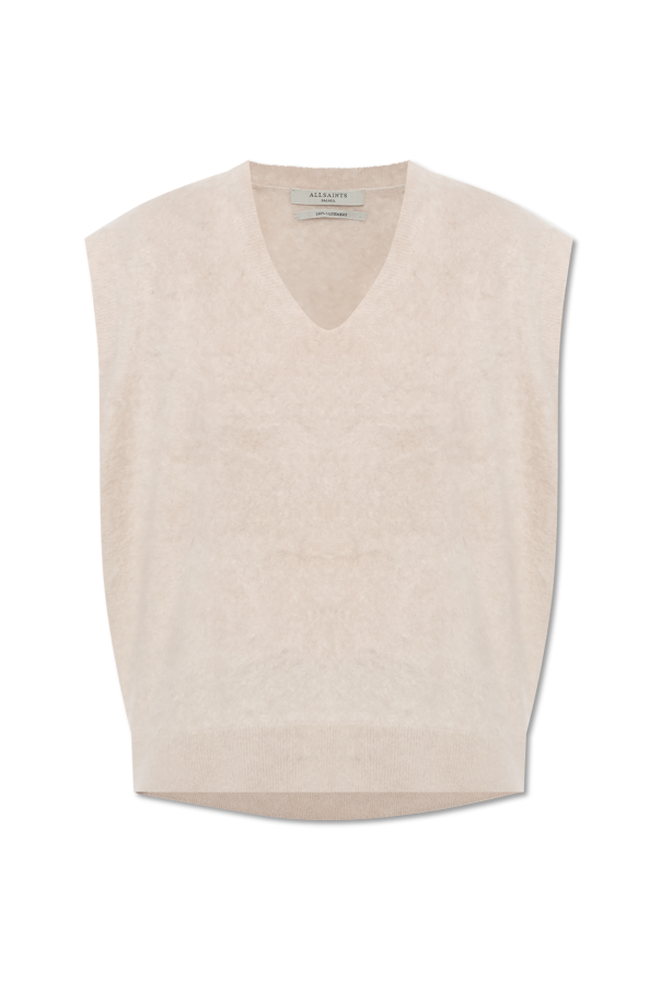 AllSaints Cashmere vest Rebel