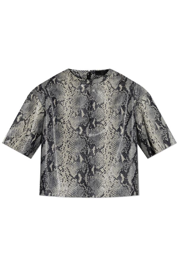 AllSaints Leather top Renai