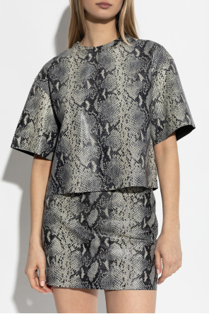 AllSaints Leather top Renai