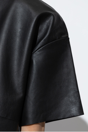 AllSaints Leather Top ‘Renai’