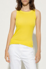 AllSaints YELLOW ‘Rina’ sleeveless T-shirt