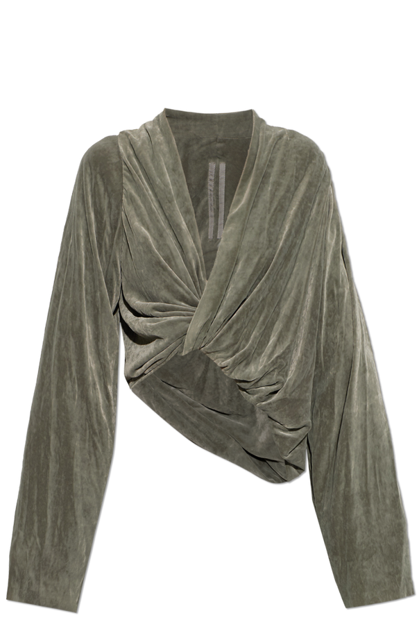 Velvet top ‘Twist’ od Rick Owens