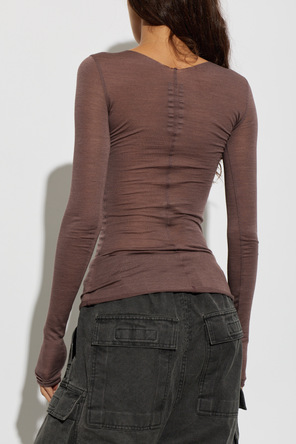Rick Owens Блуза с дълги ръкави