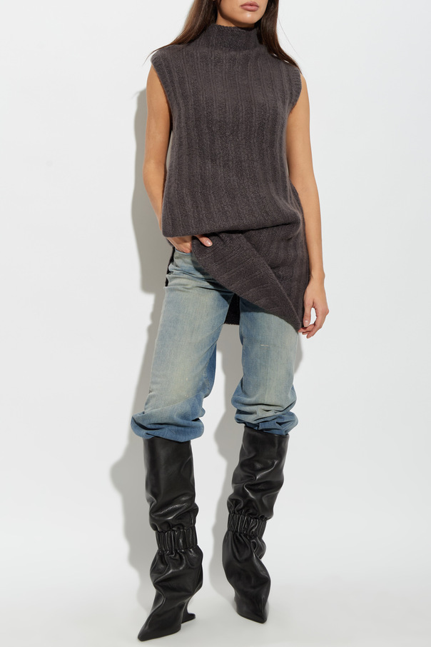 Rick Owens Chaleco de cachemira