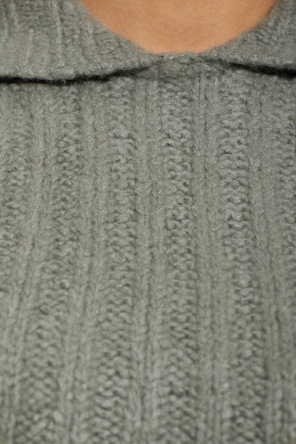 Rick Owens Cashmere hooded vest
