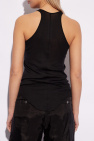 Rick Owens BLACK ‘Rib’ tank top