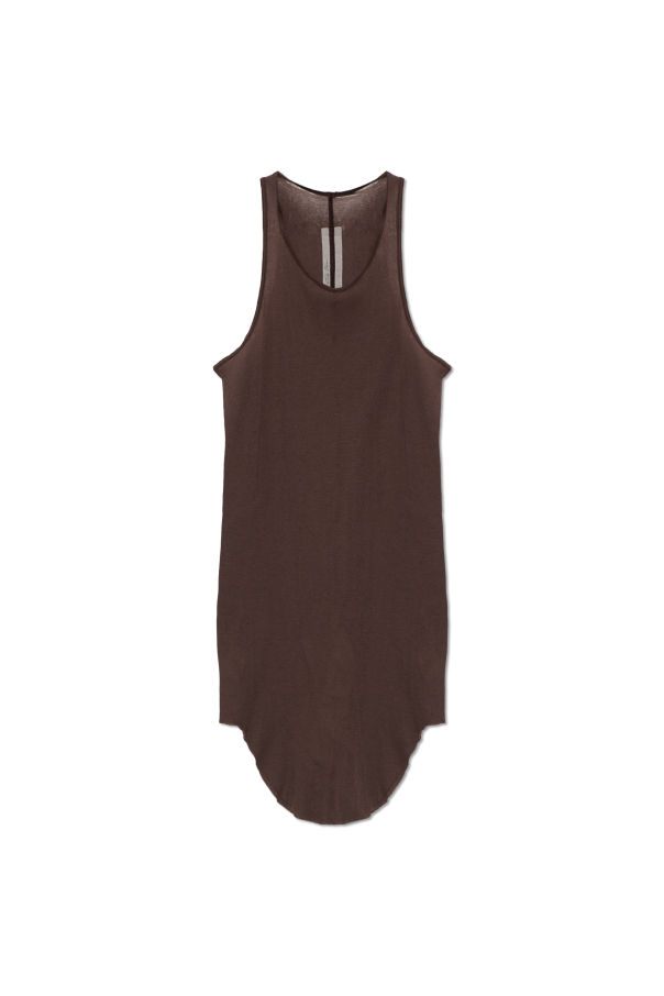 Rick Owens Top mit rohem Finish