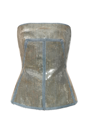 Jeans-top mit freien schultern od Rick Owens