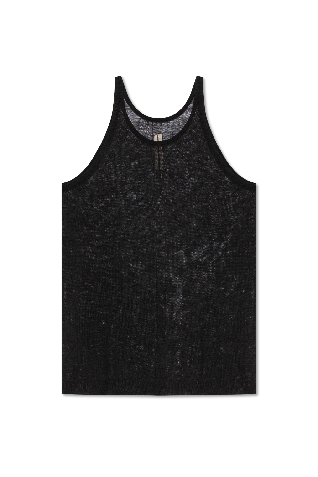 Rick Owens Wool sleeveless T-shirt