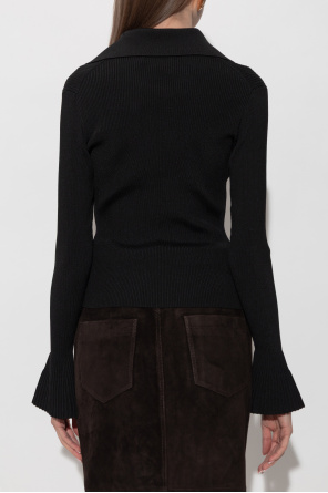 Self-Portrait Top de corte entallado