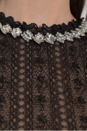 Self-Portrait Spitzen-Top