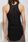 Rick Owens BLACK Ribbed tank top