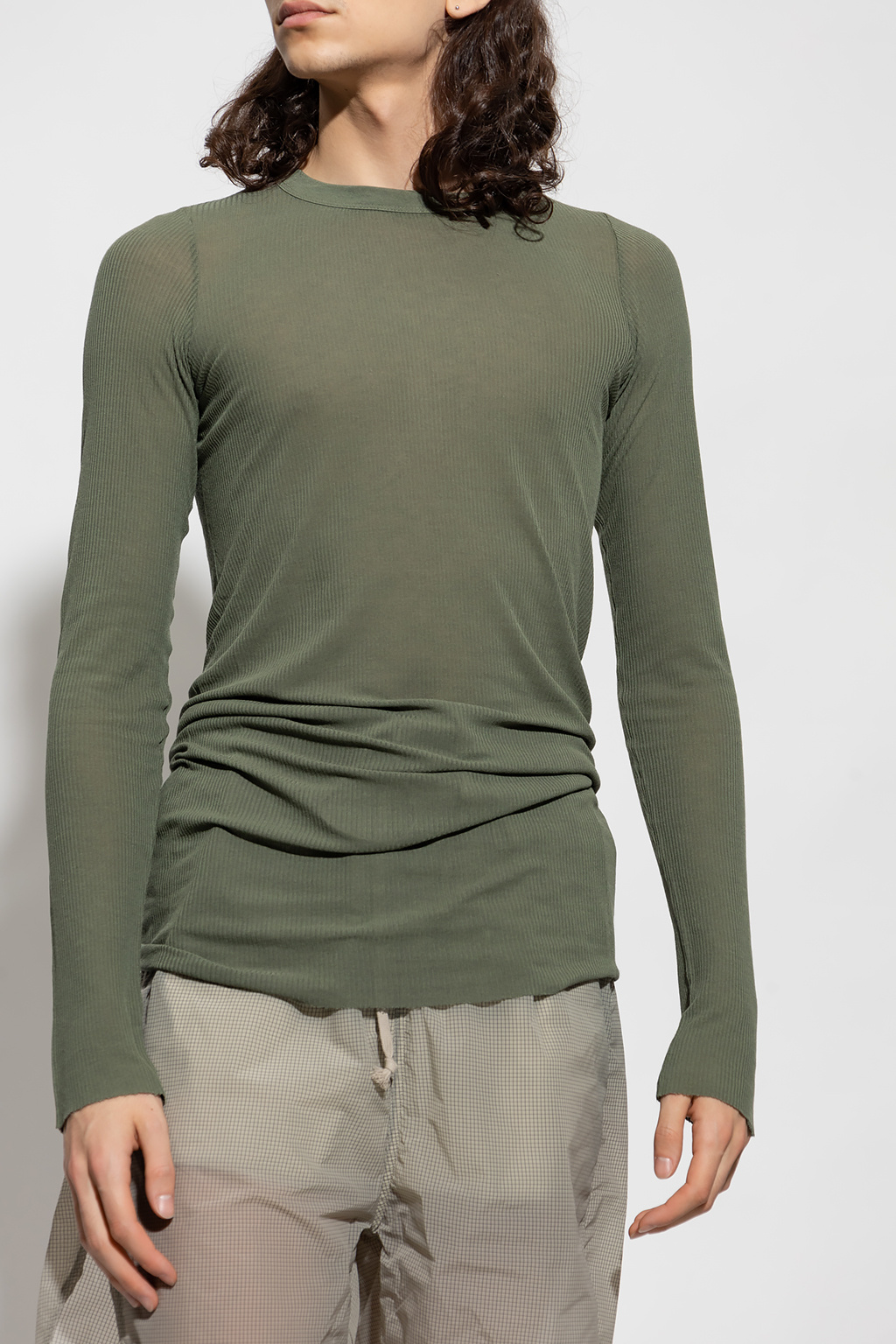 Rick Owens Silk-blend top