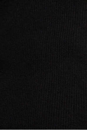 Rick Owens Prążkowany t-shirt