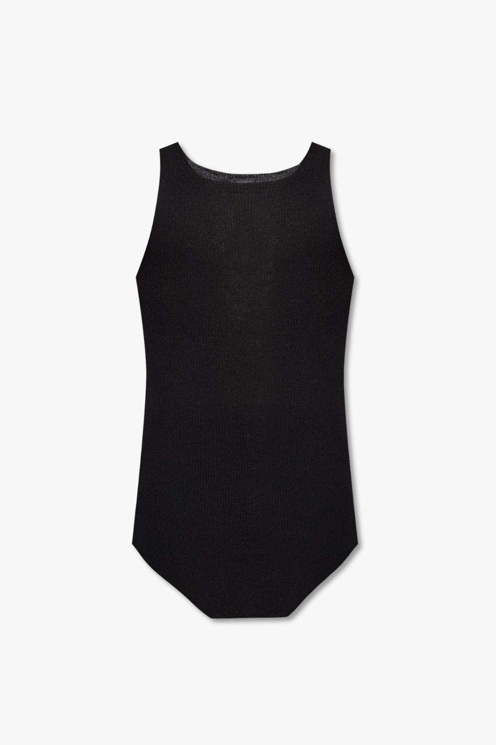 Rick Owens panelled cotton shirt - Black