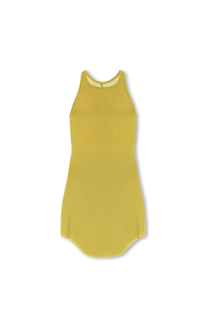 silk ruffle asymmetric dress