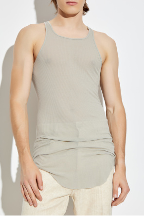 Rick Owens Ribbed sleeveless top