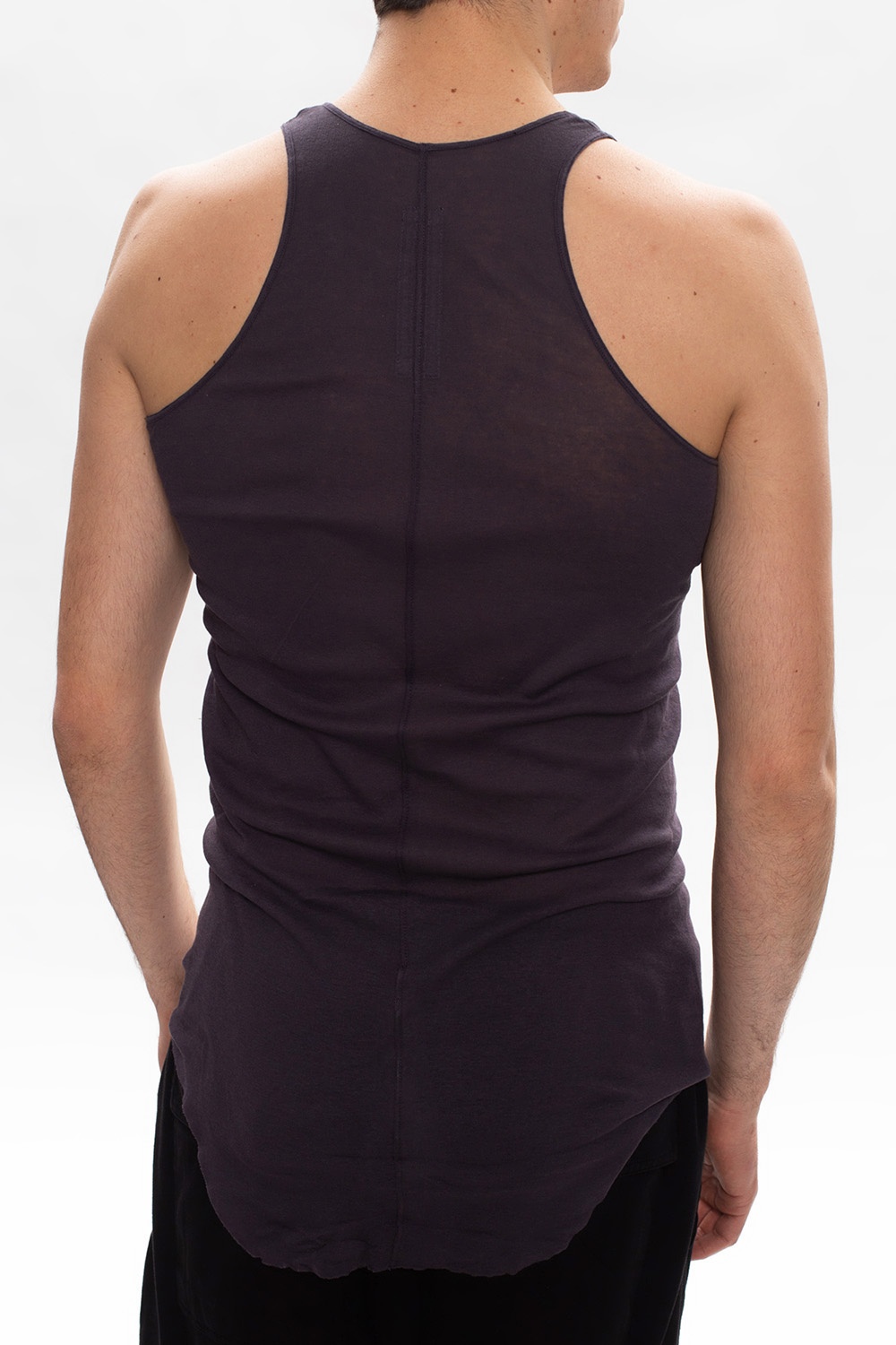 Rick Owens Raw-edge tank top