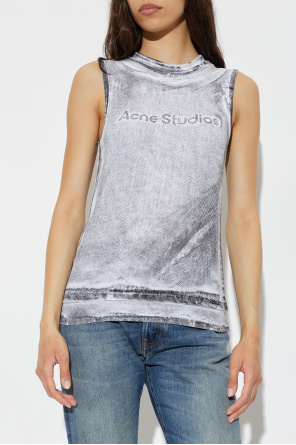 Acne Studios Top con efecto ‘vintage’