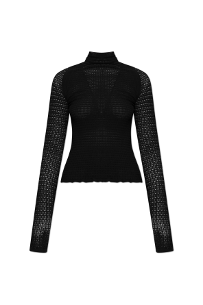 Top with a turtleneck od Lanvin