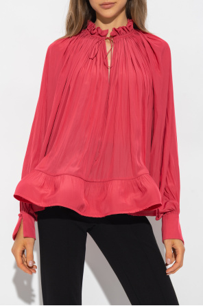 Lanvin Top with ruffle trim