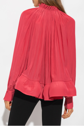Lanvin Top with ruffle trim