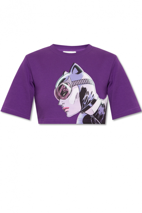 Lanvin Cropped T-shirt Question with print