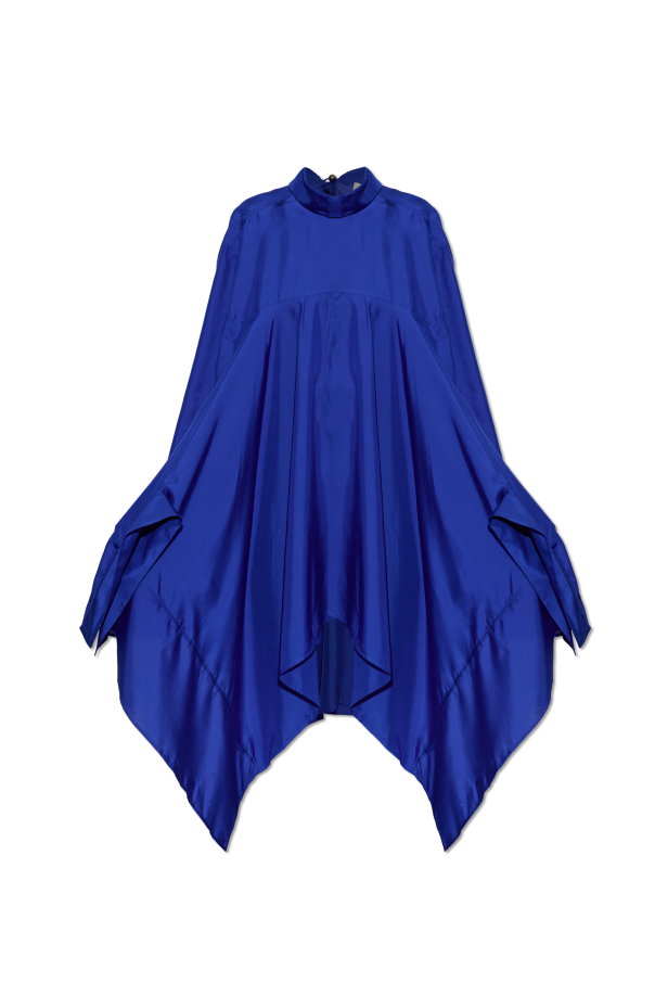 Asymmetric top with crinkled effect od Lanvin