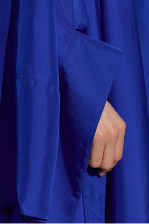Lanvin Top asimétrico con efecto arrugado