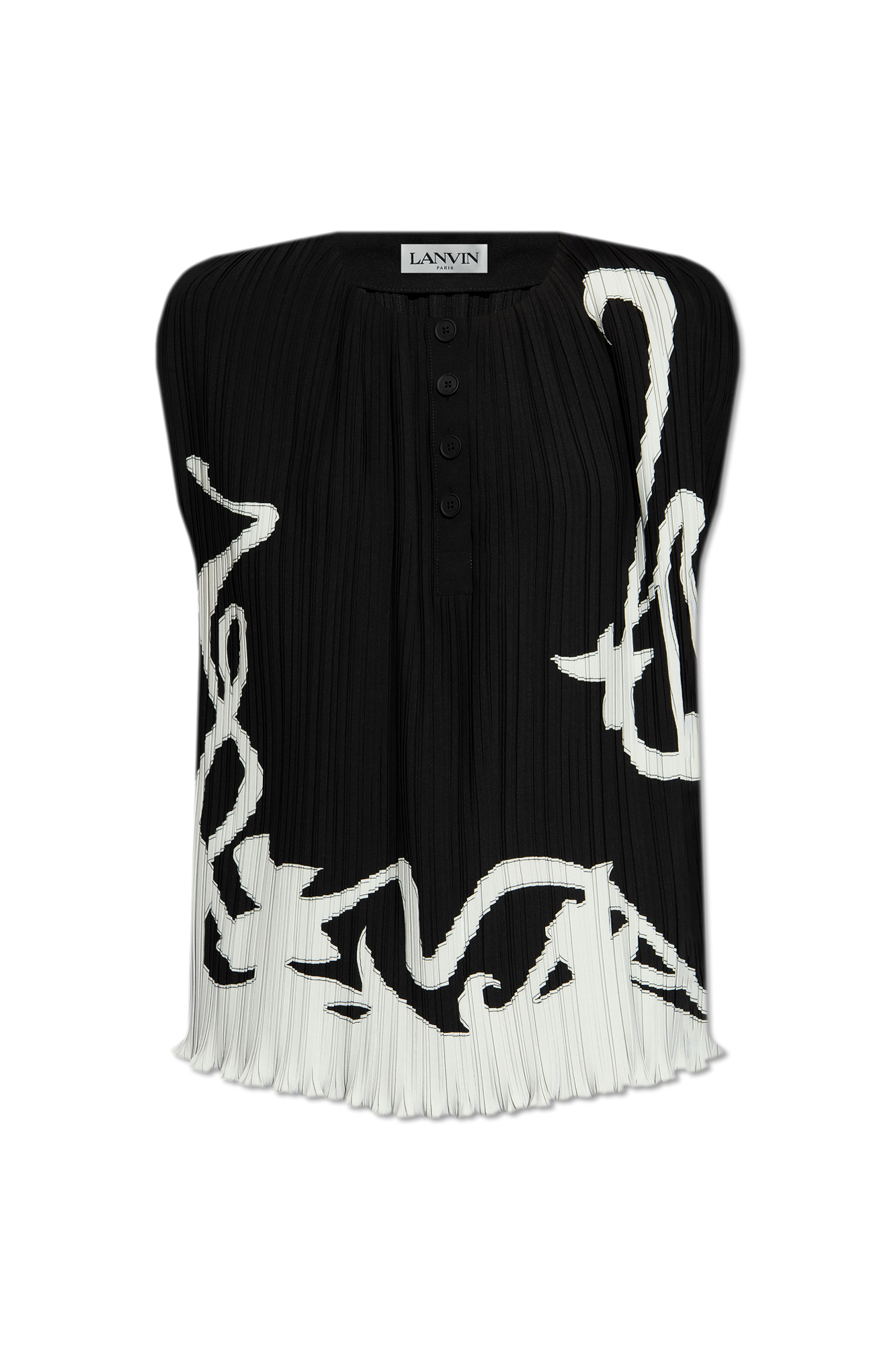 Lanvin Pleated top