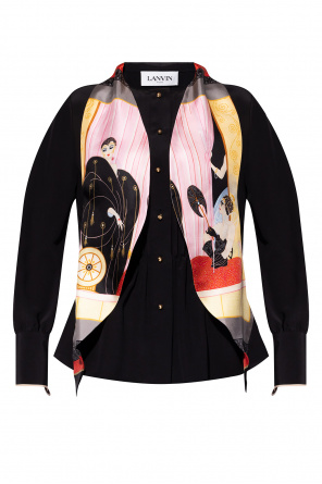Yves Saint Laurent Pre-Owned mid-length cape coat