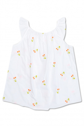 Dress with logo od Bonpoint 