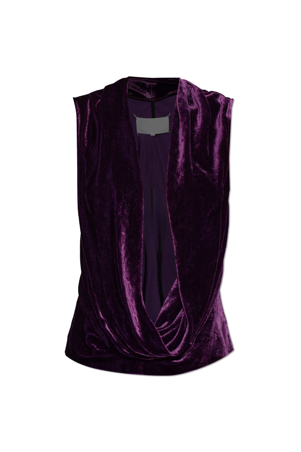 Velvet top od Maison Margiela