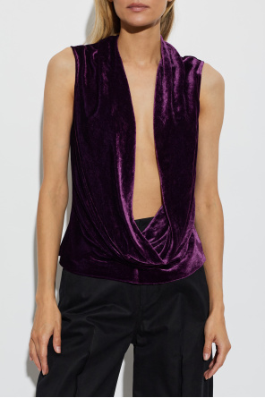 Maison Margiela Velvet top