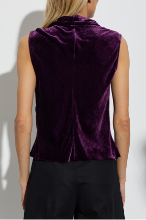 Maison Margiela Velvet top