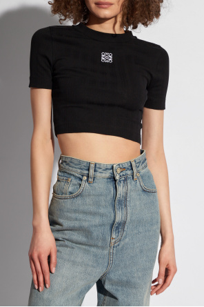 Loewe Cropped top with logo