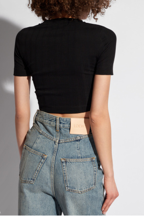 Loewe Cropped top with logo