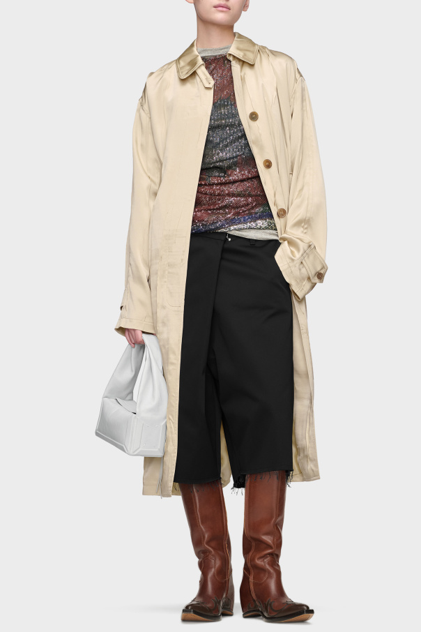 Maison Margiela Sequin top with an asymmetric cut