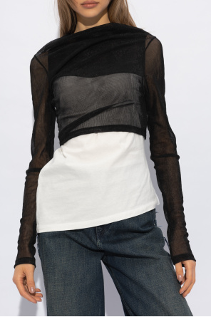 MM6 Maison Margiela Two-layer top