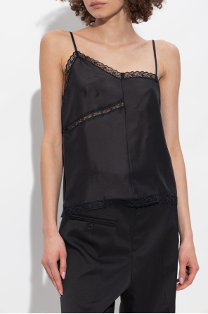 MM6 Maison Margiela Silk camisole top