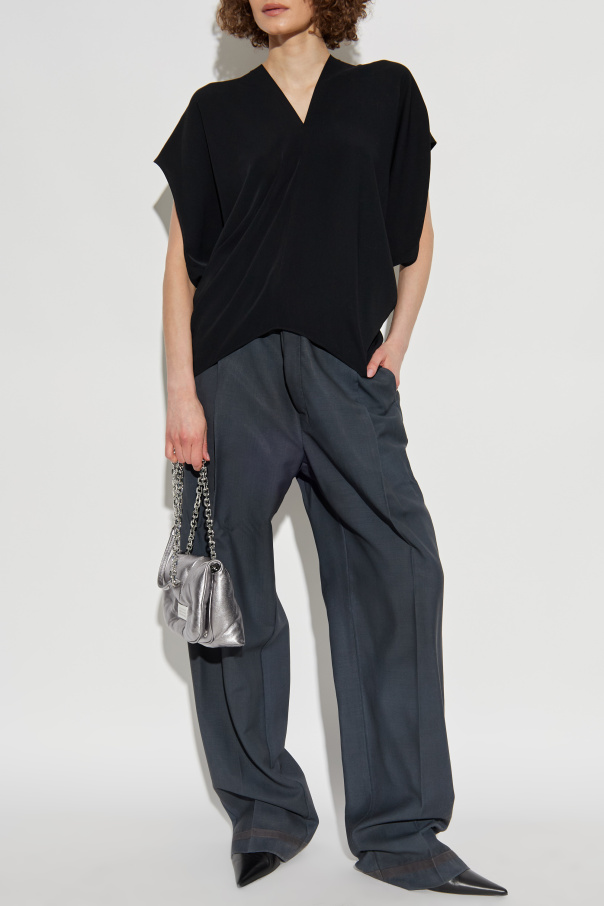 MM6 Maison Margiela Top z krótkim rękawem