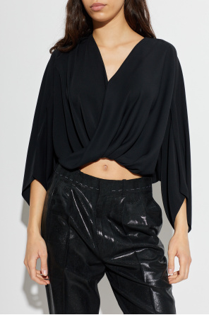 MM6 Maison Margiela Top drapeado