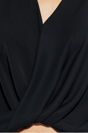 MM6 Maison Margiela Top drapeado