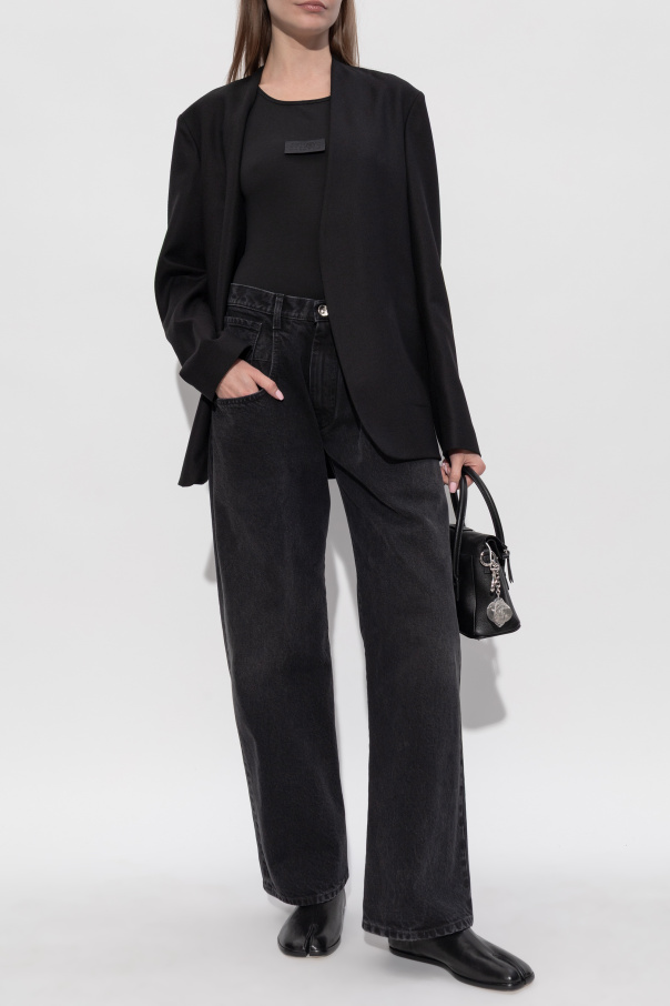 MM6 Maison Margiela Top con logo Z