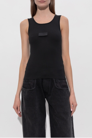 MM6 Maison Margiela Top con logo Z