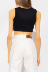 Loewe BLACK Cropped top with Anagram