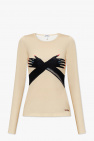 Loewe beige Printed top