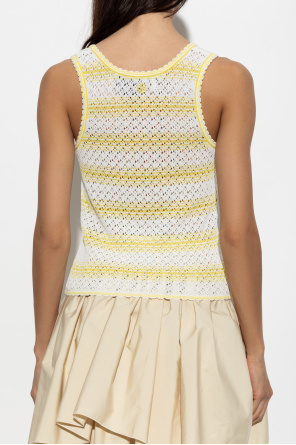 Loewe Top with a striped pattern